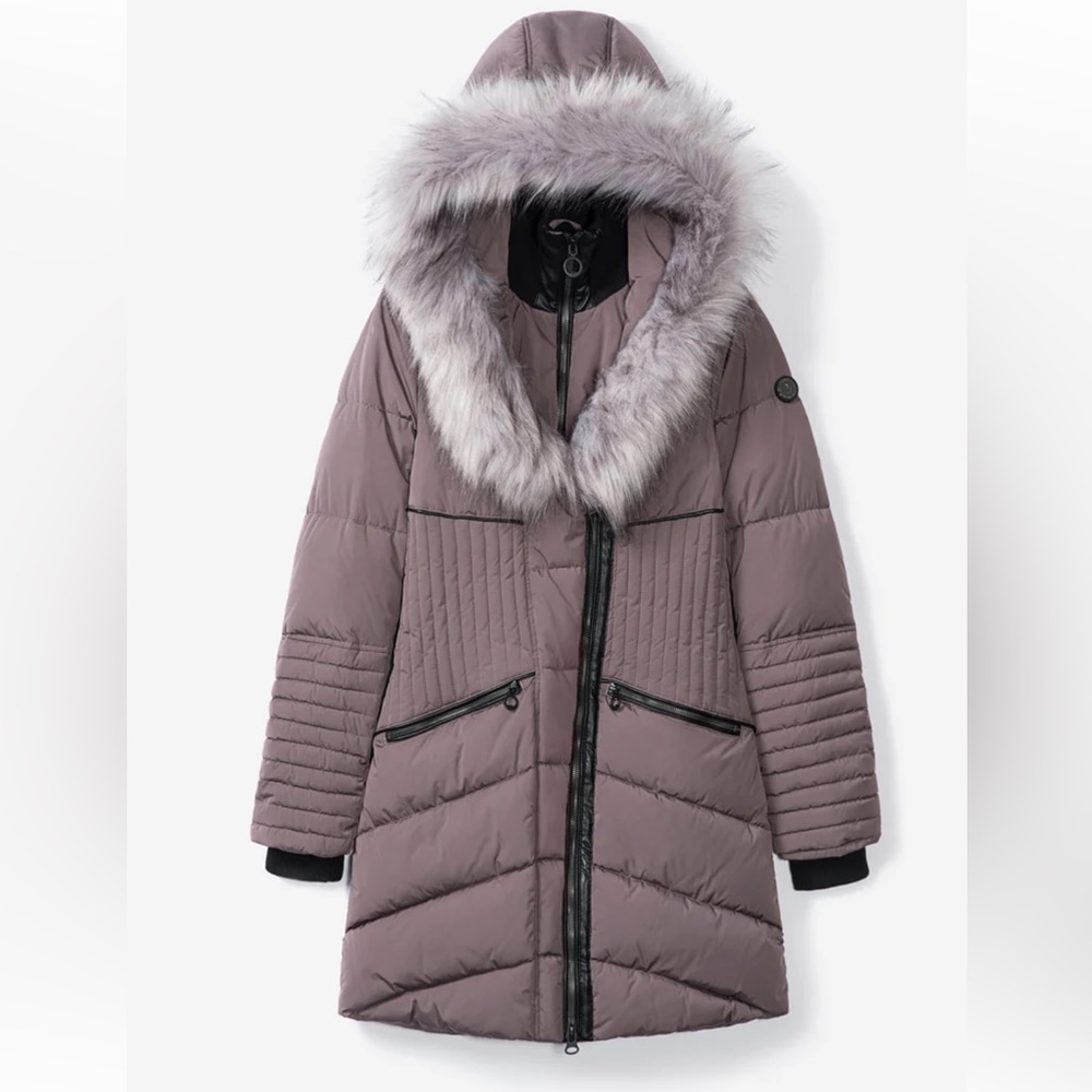 Noize GiGi Parka in Plum.  NWOT.  Sold out.  Size L